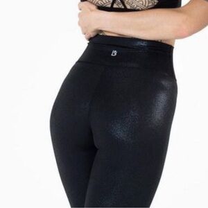 Buffbunny Collection Black Northern Lights Shimmer Leggings